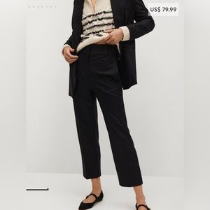 MNG pleated suit pants NWT
